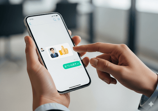 LINEでの伴走支援